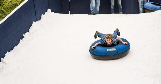 snow slide