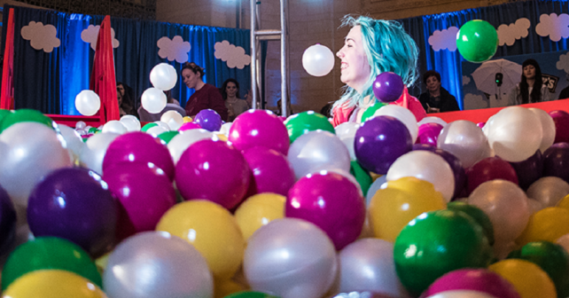 Ben & Jerry’s Swirling Birthday Ball Pit