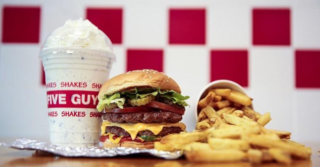 Five Guys burgers